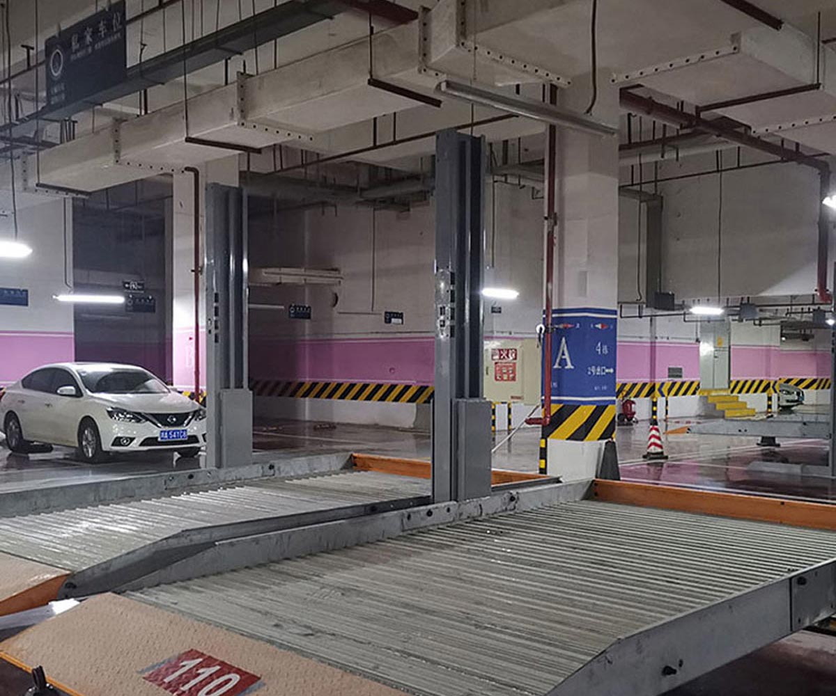 彭山家用簡易式停車設備安裝