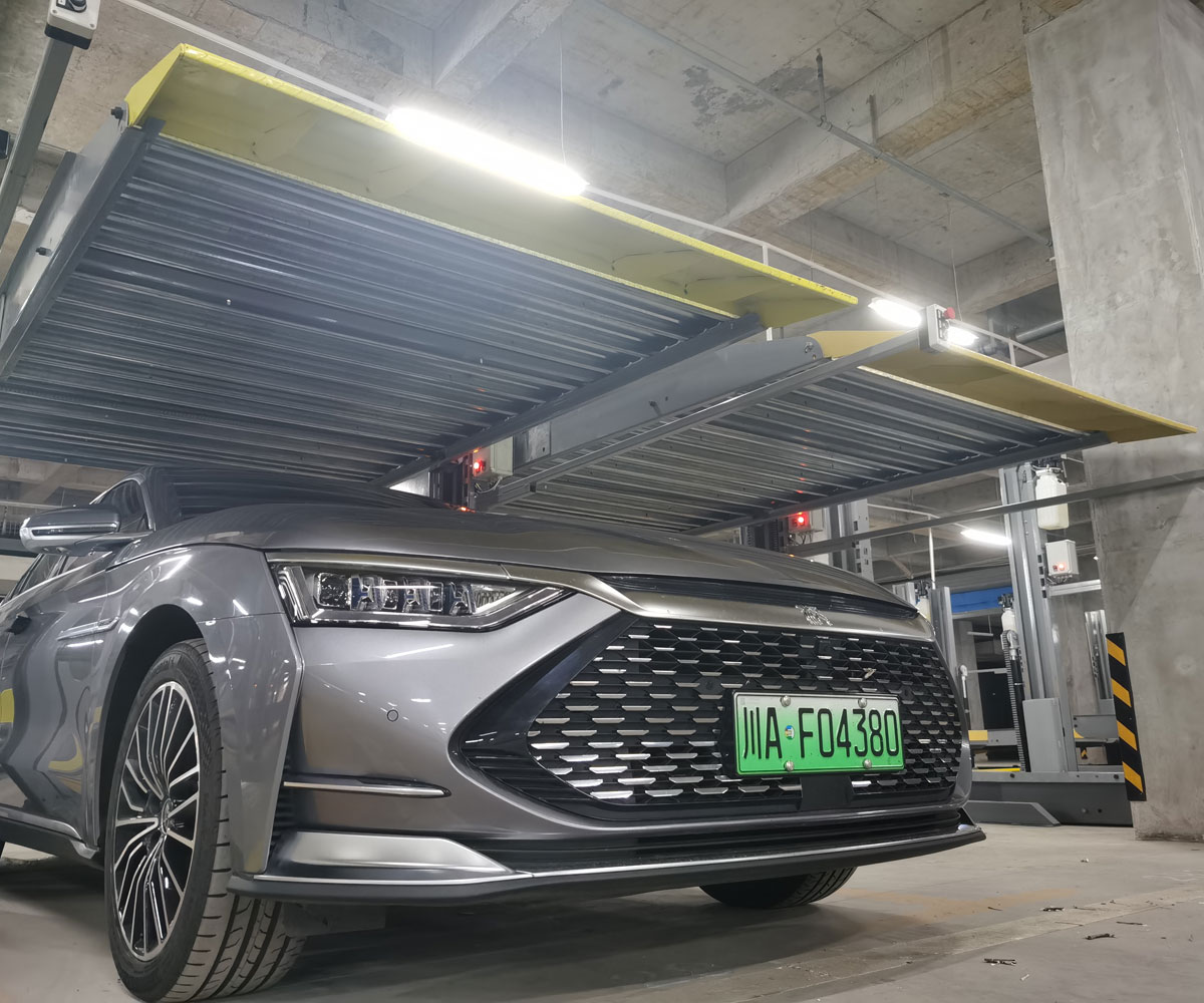 兩層升降橫移機械式停車設備收購