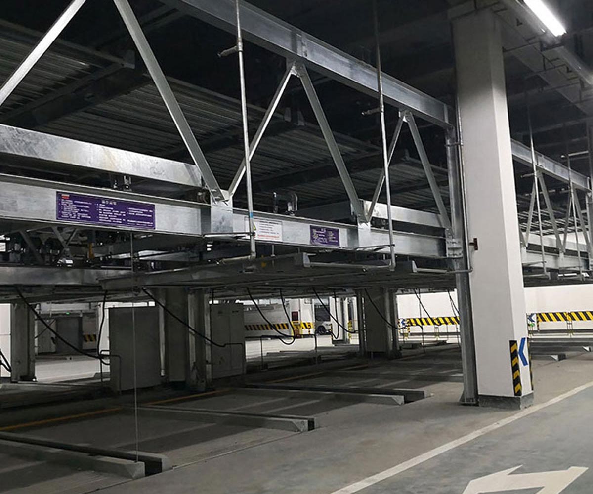 重慶四柱簡易升降機械式立體停車設備廠家