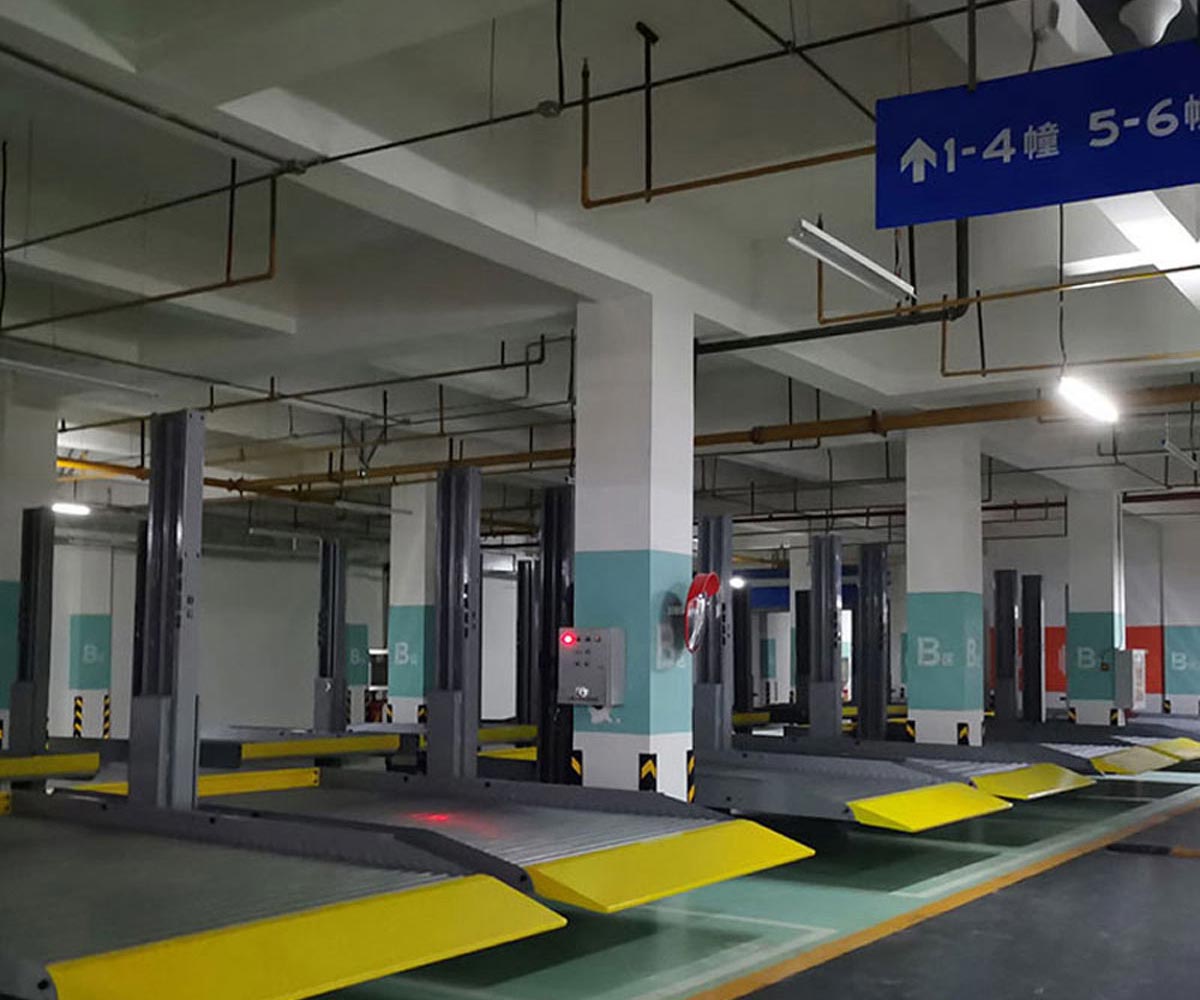 南江三層升降立體停車庫價格