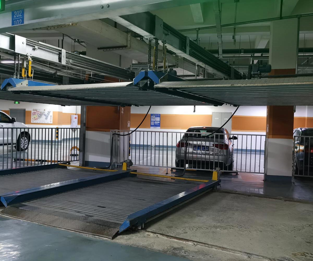 涪陵雙層簡易升降類立體車庫改造