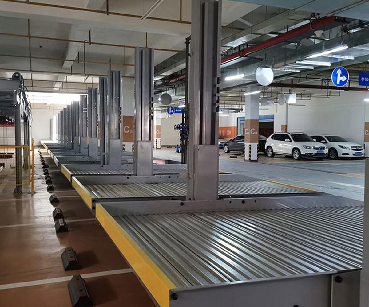 開江升降平移式立體停車設備拆除