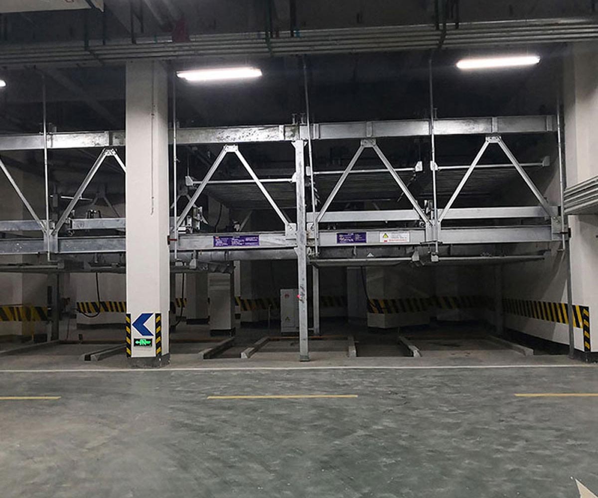 合江雙層簡易類機械式立體停車設備回收