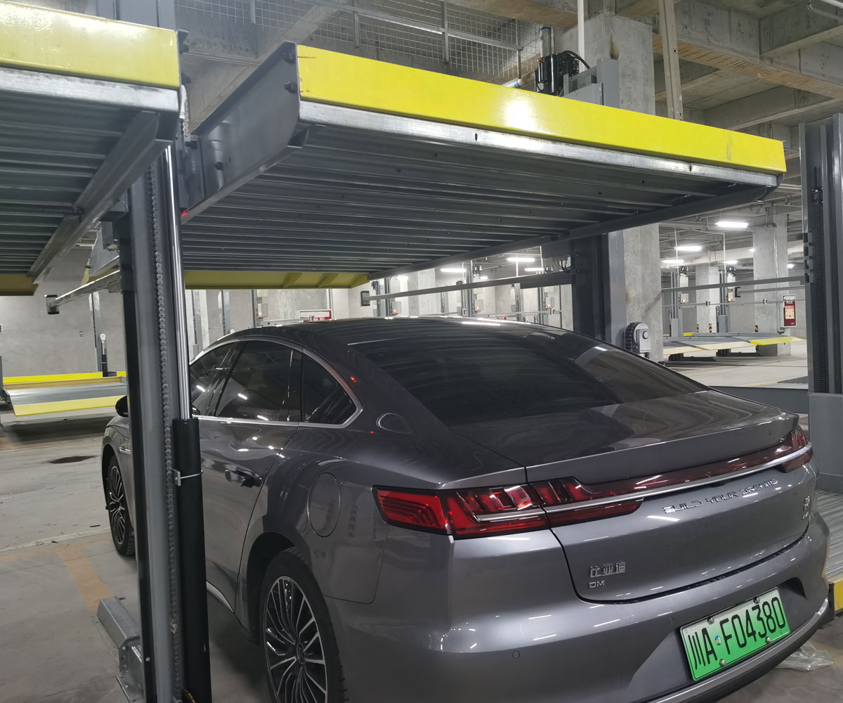 大渡口雙柱升降式機械式立體停車設備改造