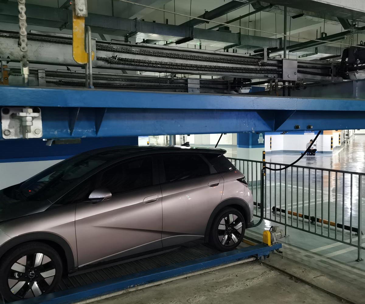 沙坪壩雙柱升降式機械式停車位改造