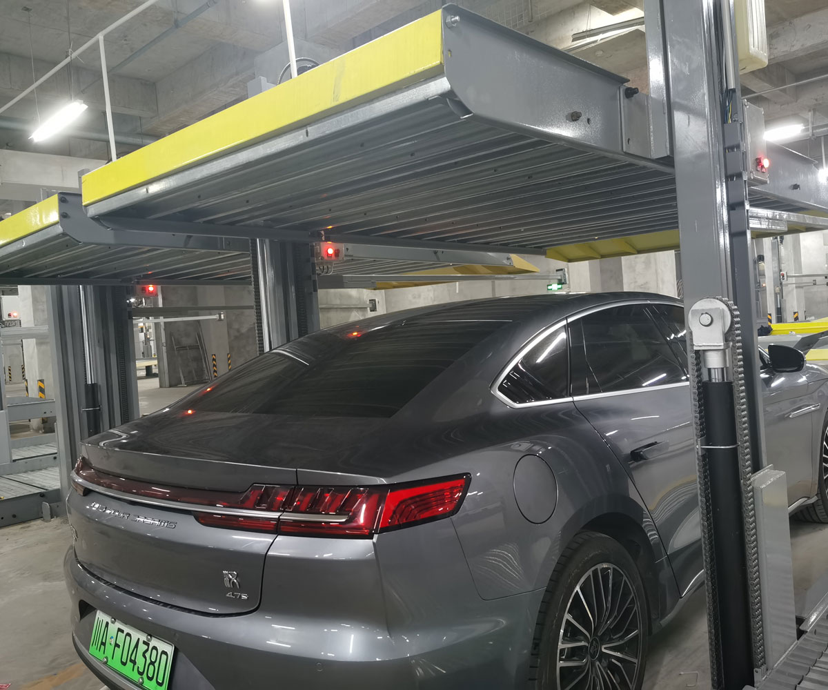 南江雙層升降式機械式停車庫過規劃