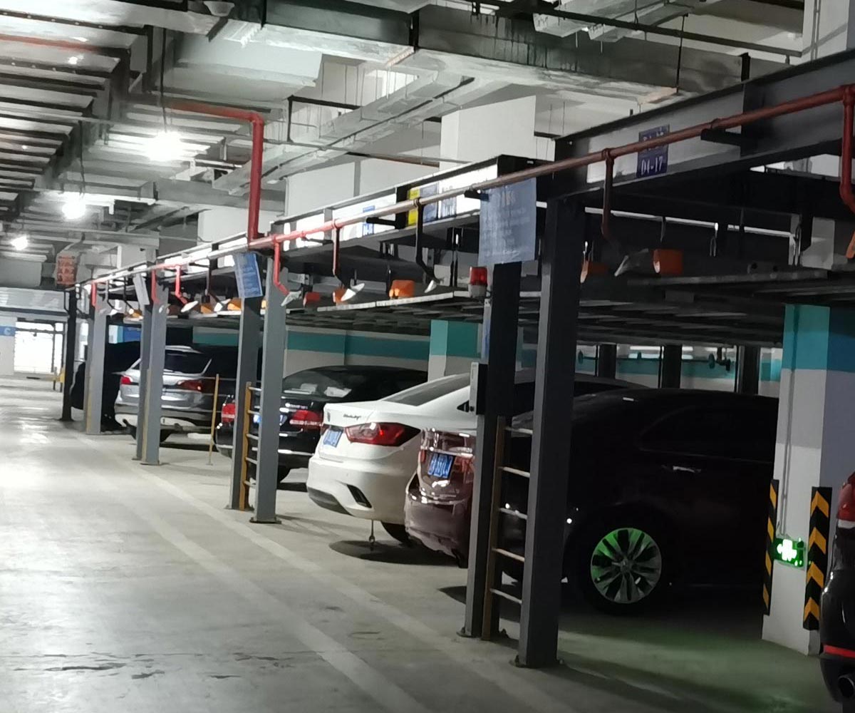 大渡口地下室簡易升降機械式停車設備