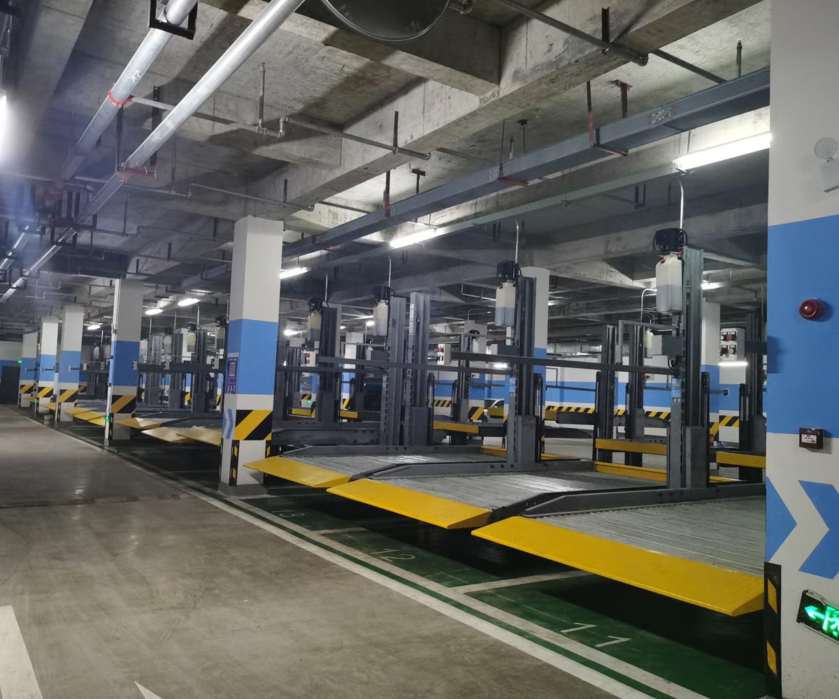 南江兩層簡易升降機械停車