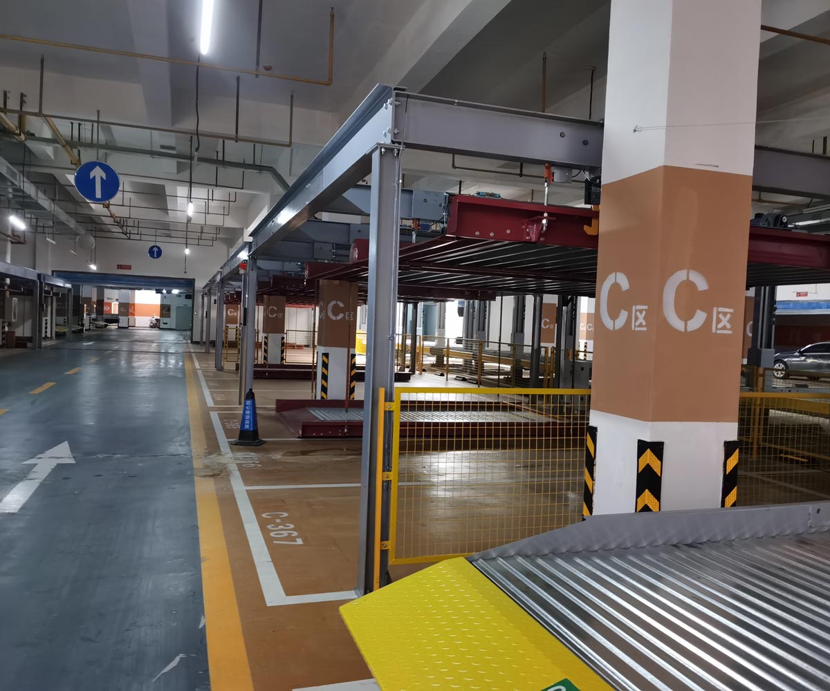 雙柱簡易升降立體車庫