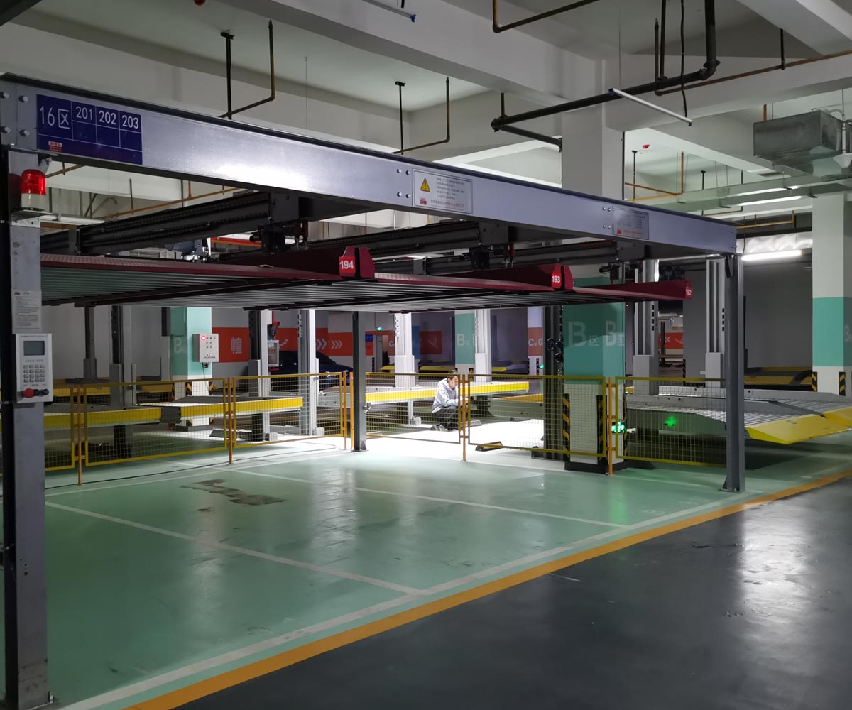 大渡口俯仰機械立體停車設備