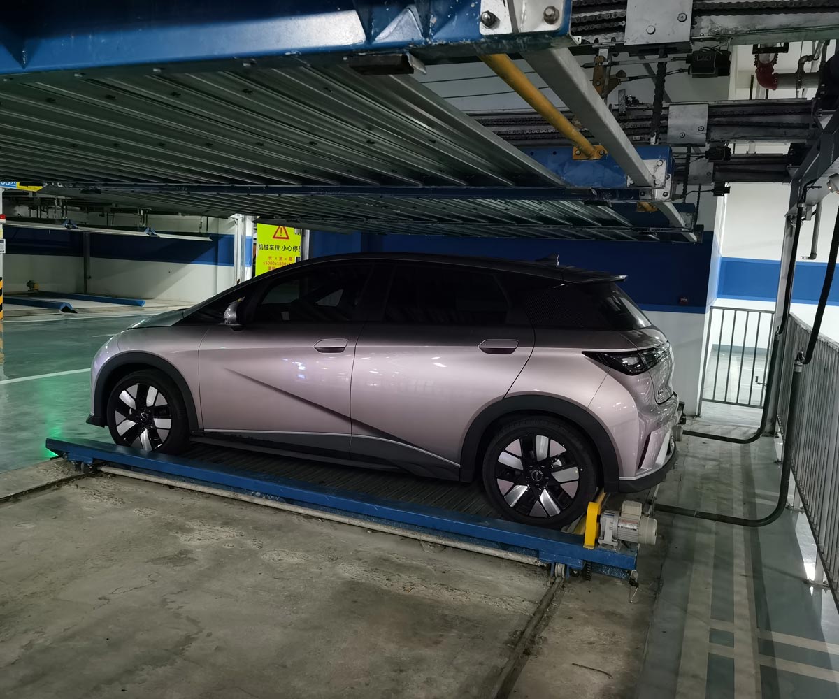 重慶雙層升降橫移式停車立體車庫