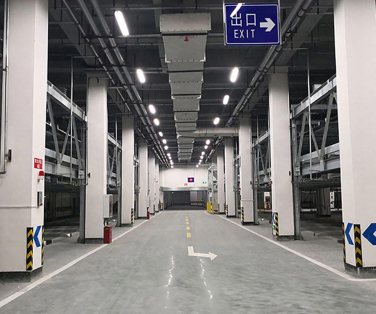 南岸四柱式升降橫移立體車庫